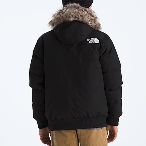 The North Face Men's Hooded McMurdo Bomber Puffer with Removable Fur - Picture 2 of 16